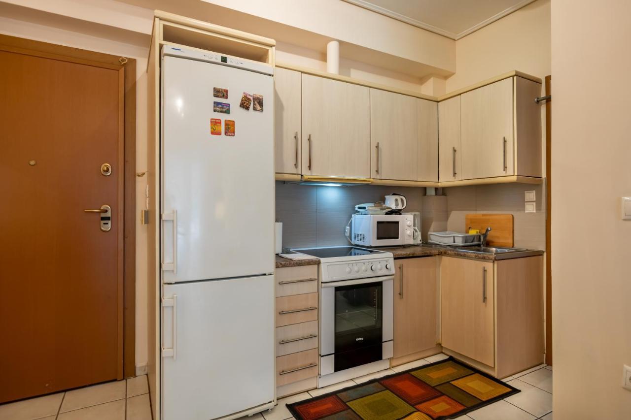 Flat In Excellent Location With Private Parking Lejlighed Athen Eksteriør billede
