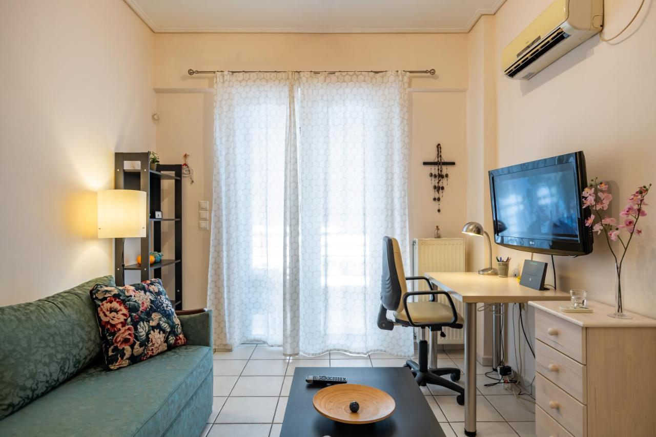 Flat In Excellent Location With Private Parking Lejlighed Athen Eksteriør billede